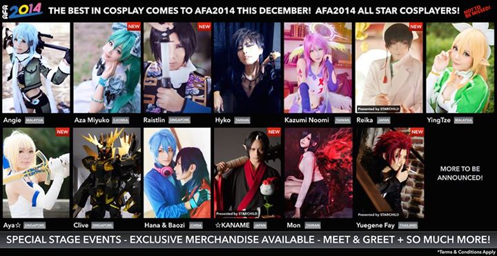 Photo from Anime Festival Asia's Facebook page