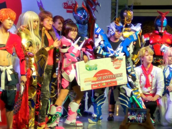 World Cosplay Summit 2016 Philippine representatives "Team Starseeker", portraying characters from the online game Phantasy Star Online (Photo from Rico Zale / Facebook)